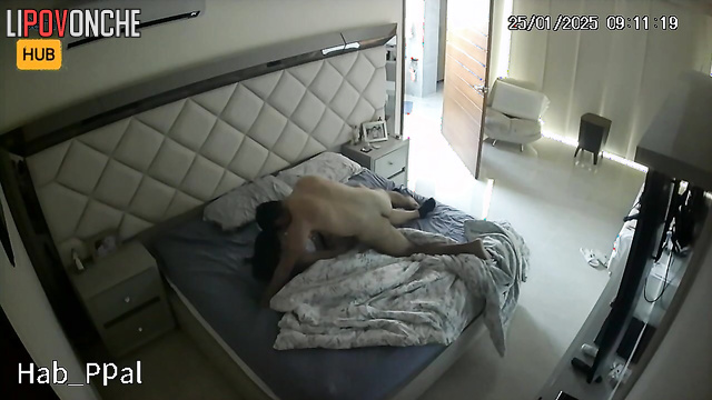 Naked colombian guy fucking his sexy lover tenderly