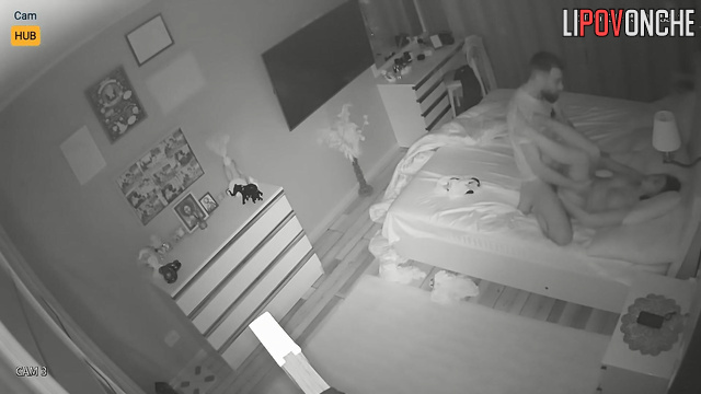 It was special sex after quarrel (hidden video from the bedroom)
