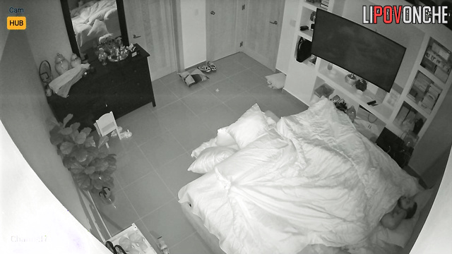 We couldn't fall asleep for a long time so we decided to have a hot night instead