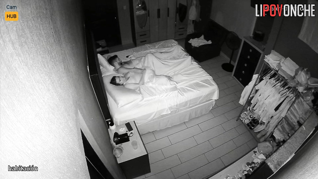 His girlfriend was sleepy but she still wanted to be fucked hard