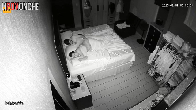 His girlfriend was sleepy but she still wanted to be fucked hard