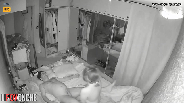 This girl has no rules in sex - bedroom hidden video