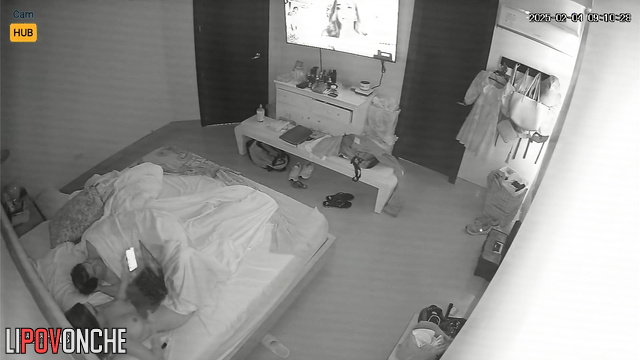 Watching TV wasn't as interesting as spontaneous sex