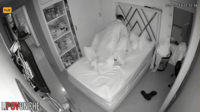 Hidden cam fixing their sex every day (bedroom)