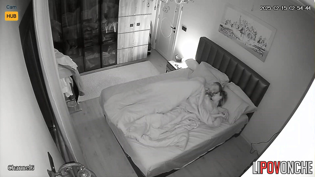 This Turkish couple needs to fuck good to have a good sleep then