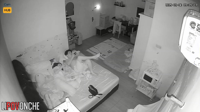She wanted to just sleep, but he teased her and finally fucked her