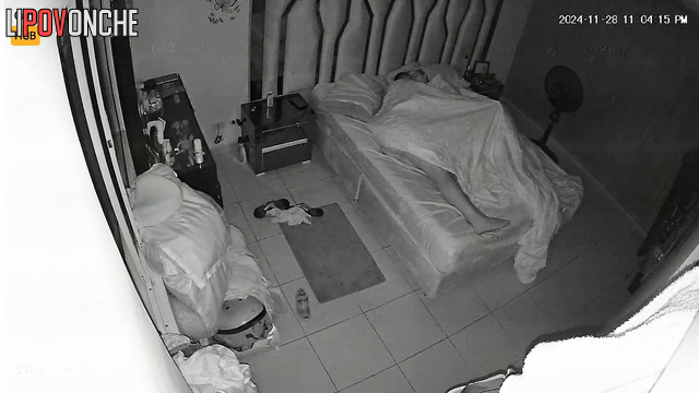 This blonde lady wanted to sleep, but her partner teased her and made her finally cum