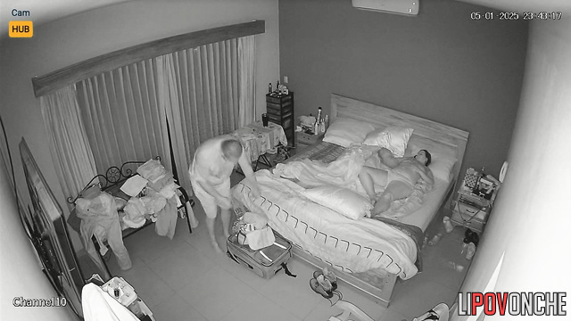 The husband was so into licking his wife's tits and pussy that he quickly cummed.