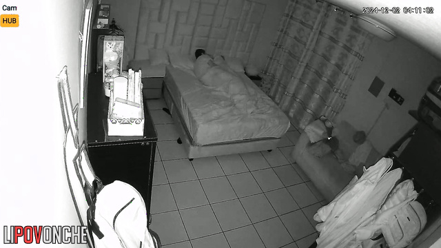 Private hidden camera video leaked: Peruvian husband fucked his sleeping wife.