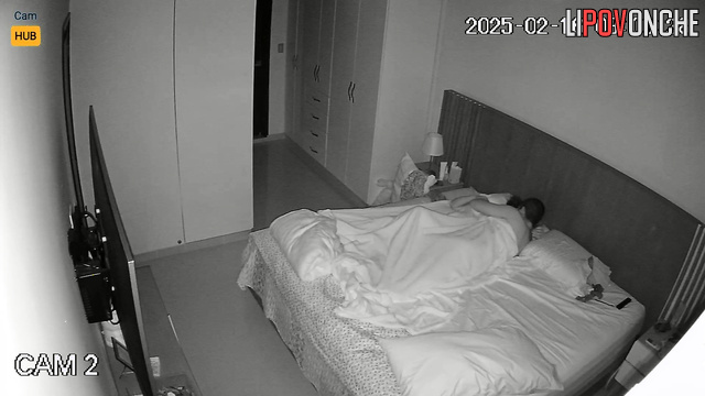 Nightly entertainment of a Colombian guy with his pregnant mistress.