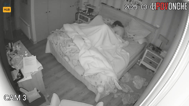Naked spouses never imagined someone chose to watch them in bed