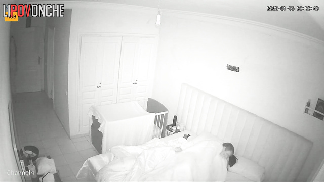 A temperamental man actively pounds his wife in the doggystyle position