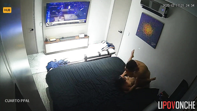 An older man generously lubricates a girl's vagina with his fingers before fucking her