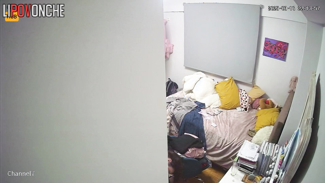 Young brunette with a hairy pussy washed herself before having sex with her boyfriend