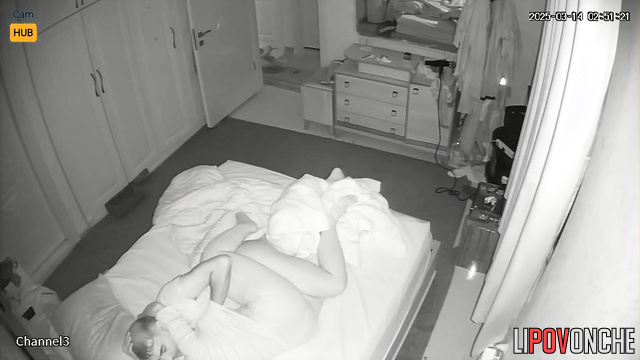 When his wife sleeps he finds her body even more seductive