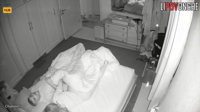 When his wife sleeps he finds her body even more seductive