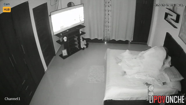 Night passionate sex under the blanket is tradition for them
