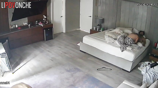 She worked hard on his dick, follow her / home video