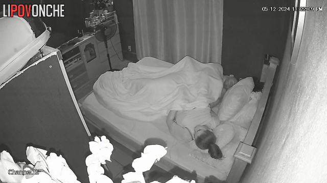 Sex under the blanket without foreplay suited them perfectly