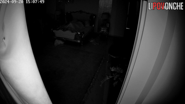 They decided to do it on his parents' bed, hot home video