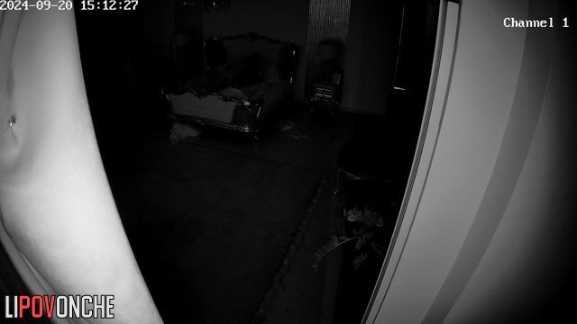 They decided to do it on his parents' bed, hot home video