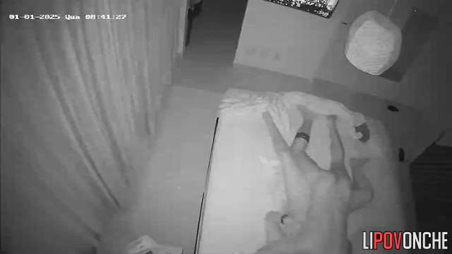 Someone is constantly watching their movements and couple doesn't suspect it