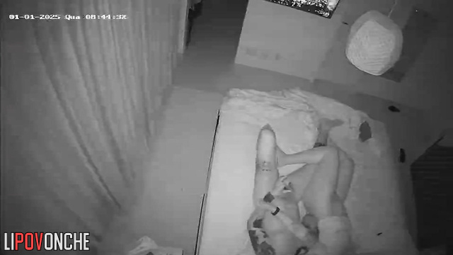 Someone is constantly watching their movements and couple doesn't suspect it