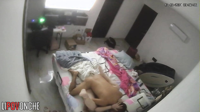 Hot night sex with intense orgasm / couple enjoyed it to the fullest
