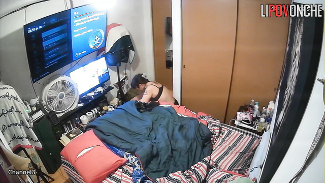 They like to play role games / bedroom hidden camera