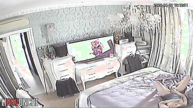 When this girl stays alone she plays with her clit and imagines how she fucks