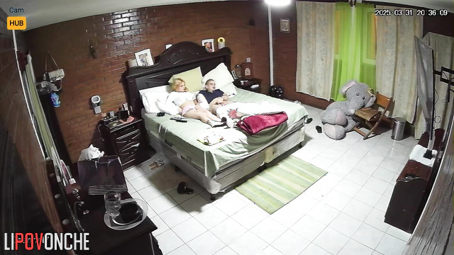 Loud and passionate sex in a country house (hidden camera)