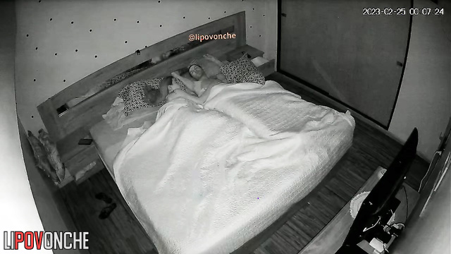 She wanted to sleep but her boyfriend had different plans for this night