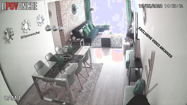 Her ex-boyfriend installed something in their living room