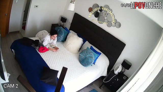 Her ex-boyfriend installed something in her bedroom