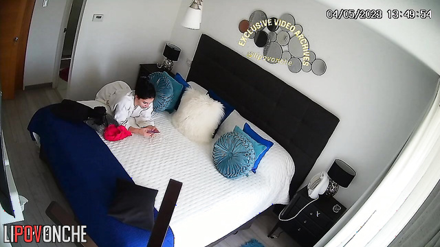 Her ex-boyfriend installed something in her bedroom