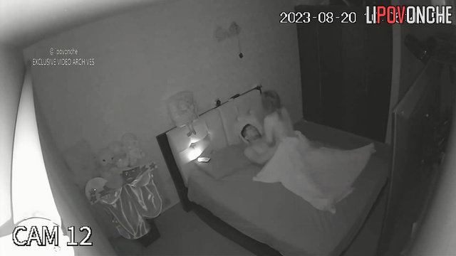 Excited cutie asks her husband to take off his underwear and sits on his cock