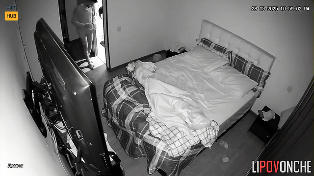 He quickly fucked her and went to get ready for work