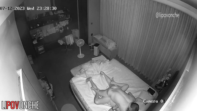 Sex is incredibly enjoyable before bed / spy camera