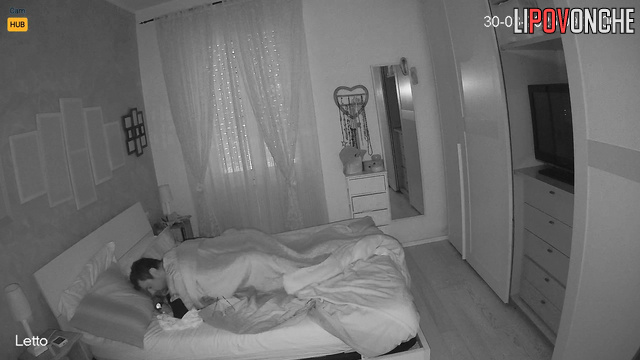 After driving the dog away, the mistress saddled her husband's cock