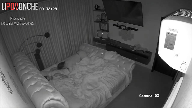 Wife moaned softly when he fucked her / hidden video