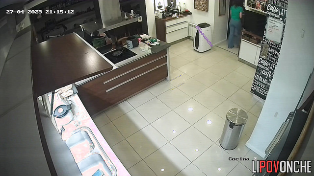 Take a look at evening of married couple - cleaning nice kitchen