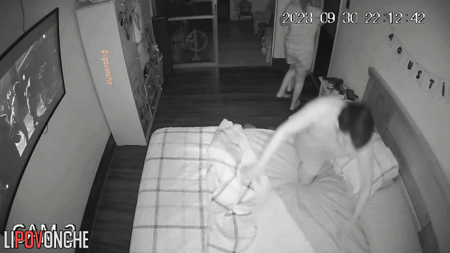 Night of Asian married couple finished not with just one orgasm