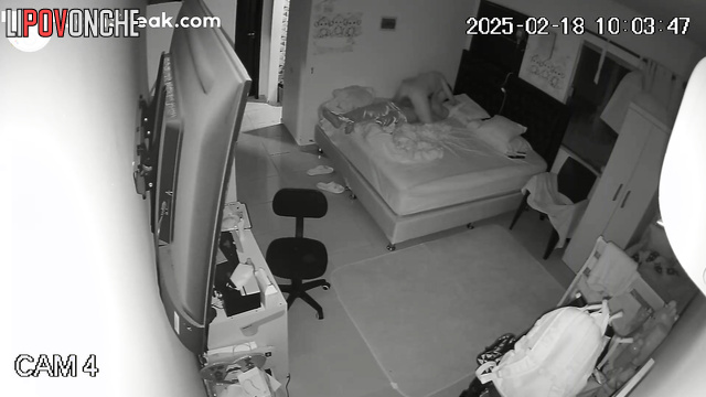 Couple enjoying non-stop sex every day / home camera