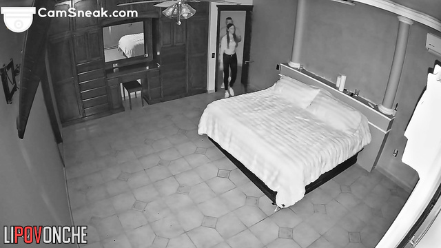 An excited client enjoys himself in bed with a young prostitute