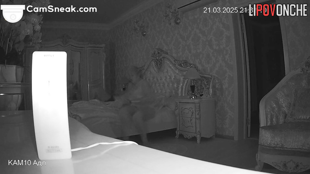 The elderly couple couldn't fall asleep because they had a wild desire to fuck