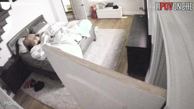 Couple has sex and doesn't suspect that they are being watched, look