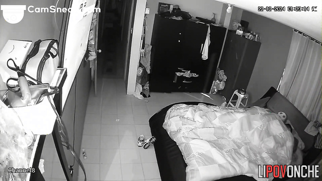 He deigned to fuck her instead of watching TV, look