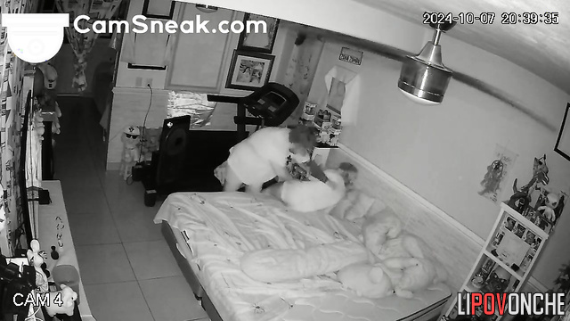 Spouses don't know that someone is watching them, look