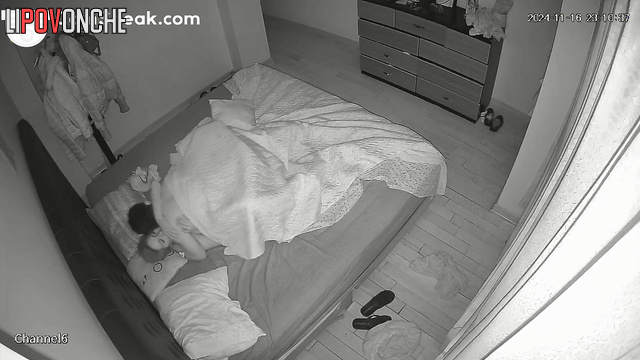 Neighbors installed a cam in their house to watch them simple life