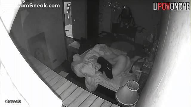 Someone installed a camera in their house to watch their routine
